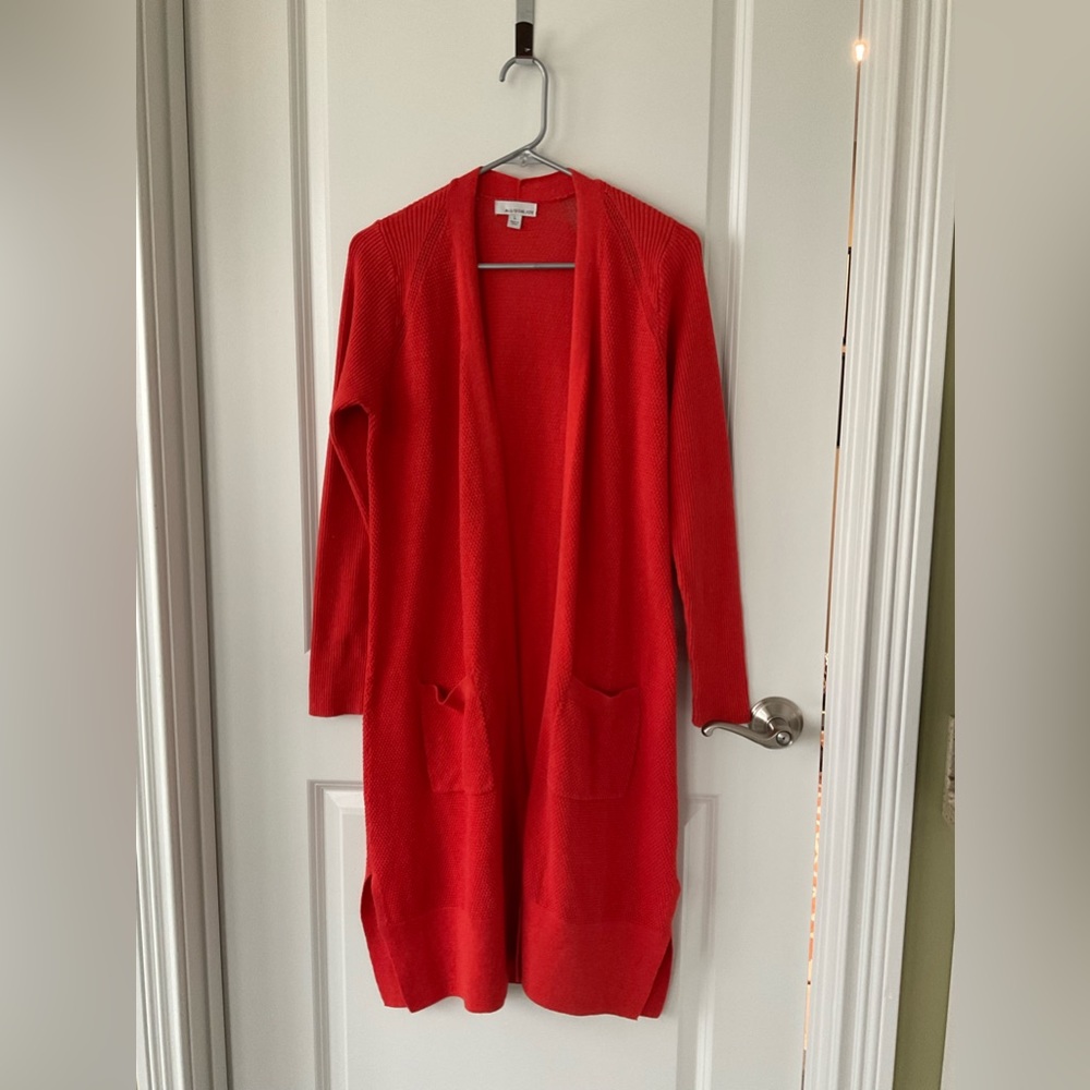 Allison Joy Long Cardigan Size L